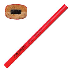 Карандаш столярный KOH-I-NOOR 1 шт. НВ грифель 5х2 мм корпус красный 153600200177
