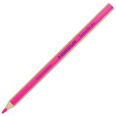 Текстмаркер-карандаш сухой неон розовый STAEDTLER (Штедлер Германия) грифель 4 мм трехгранный 128 64-23
