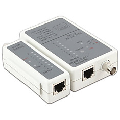 Тестер CABLEXPERT NCT-1 для сетевого и коаксильного кабеля разъемы RJ-45 RG-58