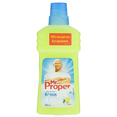 Средство для мытья полов и стен Mr.Proper "Лимон", 500мл