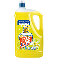 Средство для мытья полов и стен Mr.Proper "Лимон", канистра, 5л