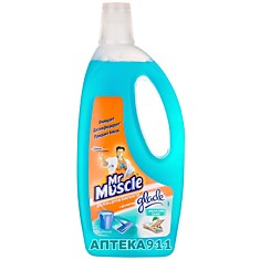 Средство для мытья полов и других поверхностей Mr.Muscle "Океанский оазис", 750мл