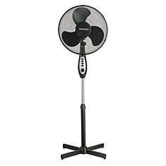 Вентилятор напольный SONNEN SFT-45W-40-01 d=40 см 45 Вт 3 скоростных режима таймер черный 451035