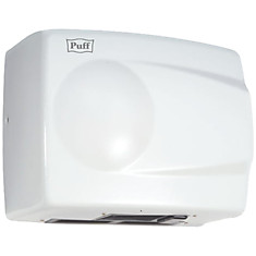 Сушилка для рук PUFF-8828W 1500 Вт время сушки 30 секунд металл белая