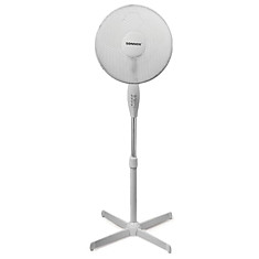 Вентилятор напольный SONNEN SF-50W-40-01 d=40 см 50 Вт 3 скоростных режима решетка белый 451036