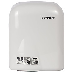 Сушилка для рук SONNEN HD-165 1650 Вт время сушки 25 секунд пластиковый корпус белый 604191