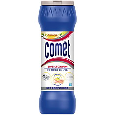 Средство чистящее Comet "Лимон", порошок, без хлоринола, 475г