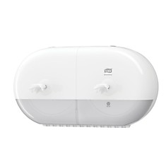 Диспенсер для туалетной бумаги TORK (Система T9) SmartOne двойной mini белый 682000