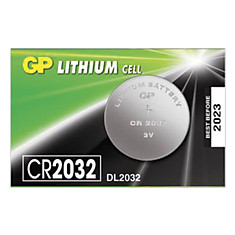 Батарейка GP Lithium CR2032 литиевая 1 шт. в блистере (отрывной блок) CR2032-7CR5