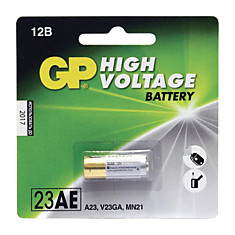 Батарейки GP High Voltage 23AE алкалиновая для сигнализаций 1 шт. в блистере (отрывной блок) 23AF-2C5