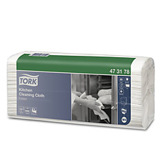 Протирочный нетканый материал 80 шт. TORK (Система W4) Premium комплект 5 шт. белый 355х428 см 473178