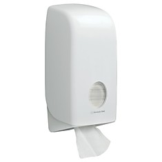 Диспенсер для туалетной бумаги листовой KIMBERLY-CLARK Aquarius белый бумага 126128 АРТ. 6946
