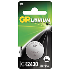 Батарейка GP Lithium CR2430 литиевая 1 шт. в блистере CR2430-8C1