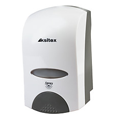 Диспенсер для дезинфицирующих средств KSITEX наливной белый 1 л DD-6010