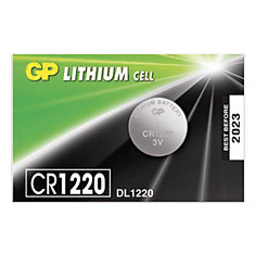 Батарейка GP Lithium CR1220 литиевая 1 шт. в блистере (отрывной блок) CR1220RA-7C5