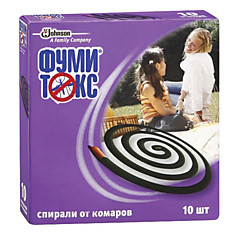 Средство от насекомых спираль ФУМИТОКС от комаров 10 шт. 623054