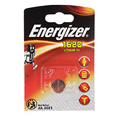 Батарейка ENERGIZER CR 1620 литиевая d=16 мм h=20 мм в блистере (1 шт.) 3 В 7638900052305