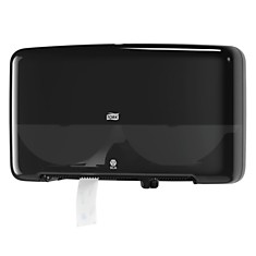 Диспенсер для туалетной бумаги TORK (Система T2) Elevation mini двойной черный 555508