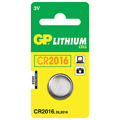 Батарейка GP Lithium CR2016 литиевая 1 шт. в блистере