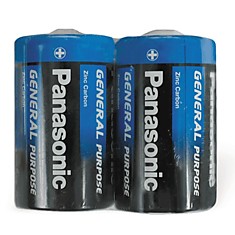 Батарейки PANASONIC D R20 (373) комплект 2 шт. 1.5 В