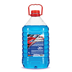 Жидкость незамерзающая 4 л AUTO EXPRESS до -20С на основе изопропилового спирта (безопасная) ПЭТ AE1120