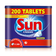 Средство для мытья посуды в посудомоечных машинах 200 шт. SUN (Сан) Professional tablets таблетки 7518400