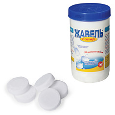 Средство дезинфицирующее 1 кг ЖАВЕЛЬ СОЛИД таблетки 320 штук