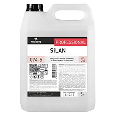 Средство для чистки посудомоечных и стиральных машин 5 л PRO-BRITE SILAN от минеральных отложений кислотное 074-5