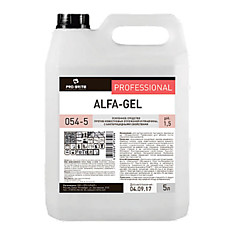 Средство для уборки санитарных помещений 5л PRO-BRITE ALFA-GELкислотное концентрат 054-5