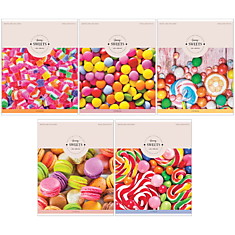 Тетрадь 48л., А5, клетка ArtSpace "Стиль. Funny sweets", глянцевый уф-лак
