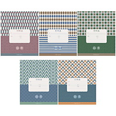 Тетрадь 12л., клетка ArtSpace "Узор. Best pattern", ВД-лак