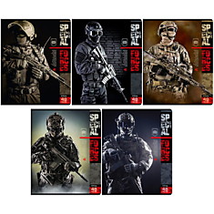 Тетрадь 48л., А5, клетка ArtSpace "Милитари. Special forces", ТВИН-лак