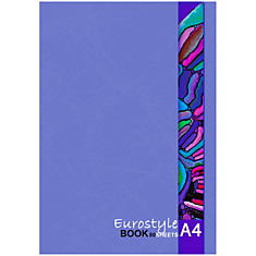 Тетрадь 80л., А4, клетка на гребне BG "Eurostyle"