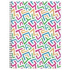 Тетрадь 60л., А4, клетка на гребне Erich Krause "Lines", пластиковая обложка