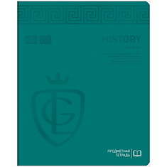 Тетрадь предметная 48л. Greenwich Line "Royal Book" - История, ламинация, выб. уф-лак, 70г/м2