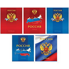 Тетрадь 48л., А5, клетка ArtSpace "Россия"