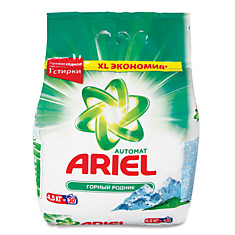 Стиральный порошок-автомат 45 кг ARIEL (Ариэль) Горный родник AS-81580204