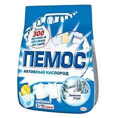 Стиральный порошок-автомат 2 кг ПЕМОС Зимнее утро 2079804