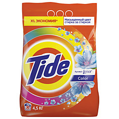 Стиральный порошок-автомат 45 кг TIDE (Тайд) Color Ленор Эффект TS-81527372