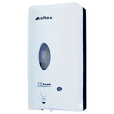 Диспенсер для жидкого мыла-пены KSITEX наливной сенсорный белый 12 л AFD-7960W
