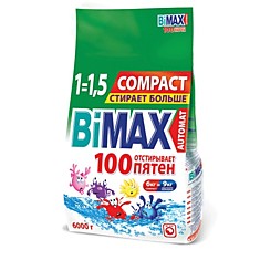 Стиральный порошок-автомат 6 кг BIMAX (Бимакс) 100 пятен (Нэфис Косметикс) 506-1