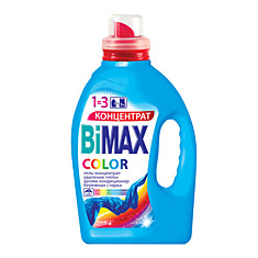 Стиральный порошок жидкий 15 л BIMAX Color гель для цветного и белого (Нэфис Косметикс) 645-3