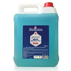 Мыло жидкое дезинфицирующее 5 л SANIPONE Extra (САНИПОН Экстра) 5000-СК-Экстр