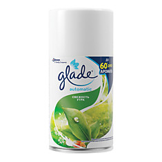 Сменный баллон 269 мл GLADE Свежесть утра для автоматических освежителей универсальный