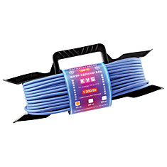 Удлинитель на рамке POWER CUBE морозостойкий 1 розетка без заземления 10 м 2х075 мм 1300 Вт PC-E1-F-10-R