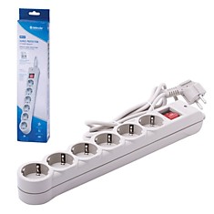 Сетевой фильтр DEFENDER DFS603 6 розеток 3 м белый 99407