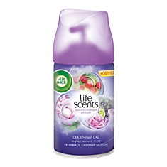 Сменный баллон 250 мл AIRWICK LifeScents Сказочный сад для автоматических освежителей универсальный