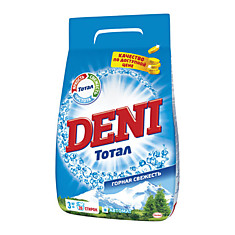 Стиральный порошок-автомат 3 кг DENI (Дени) Свежесть вершин (HENKEL)