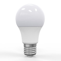 Лампа светодиодная SONNEN 7 (60) Вт цоколь E27 грушевидная теплый белый свет LED A55-7W-2700-E27 453693