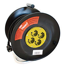 Удлинитель на катушке РАДИСТ РБК16-270-005 4 розетки с заземлением 50 м 3х15 мм 2200 Вт 2395